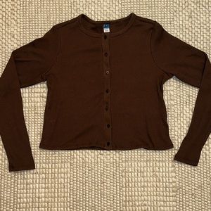 Brown Cardigan